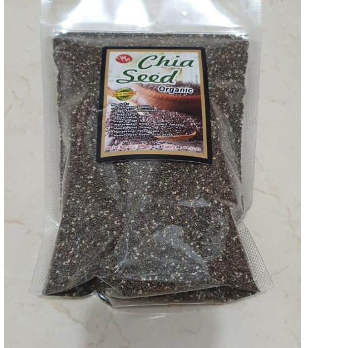 

✱ biji chia seed 500gr chia seed organic ☑