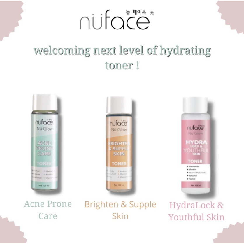 Nuface Nu Glow TONER 100ml