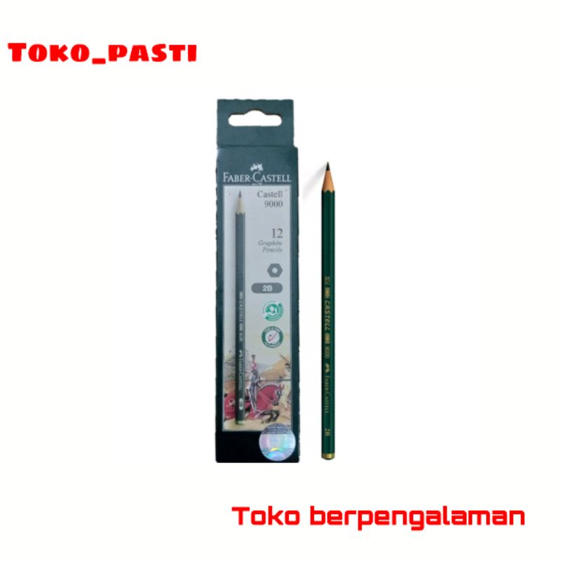 

PENSIL 2B FABER-CASTELL K2@1 lusin
