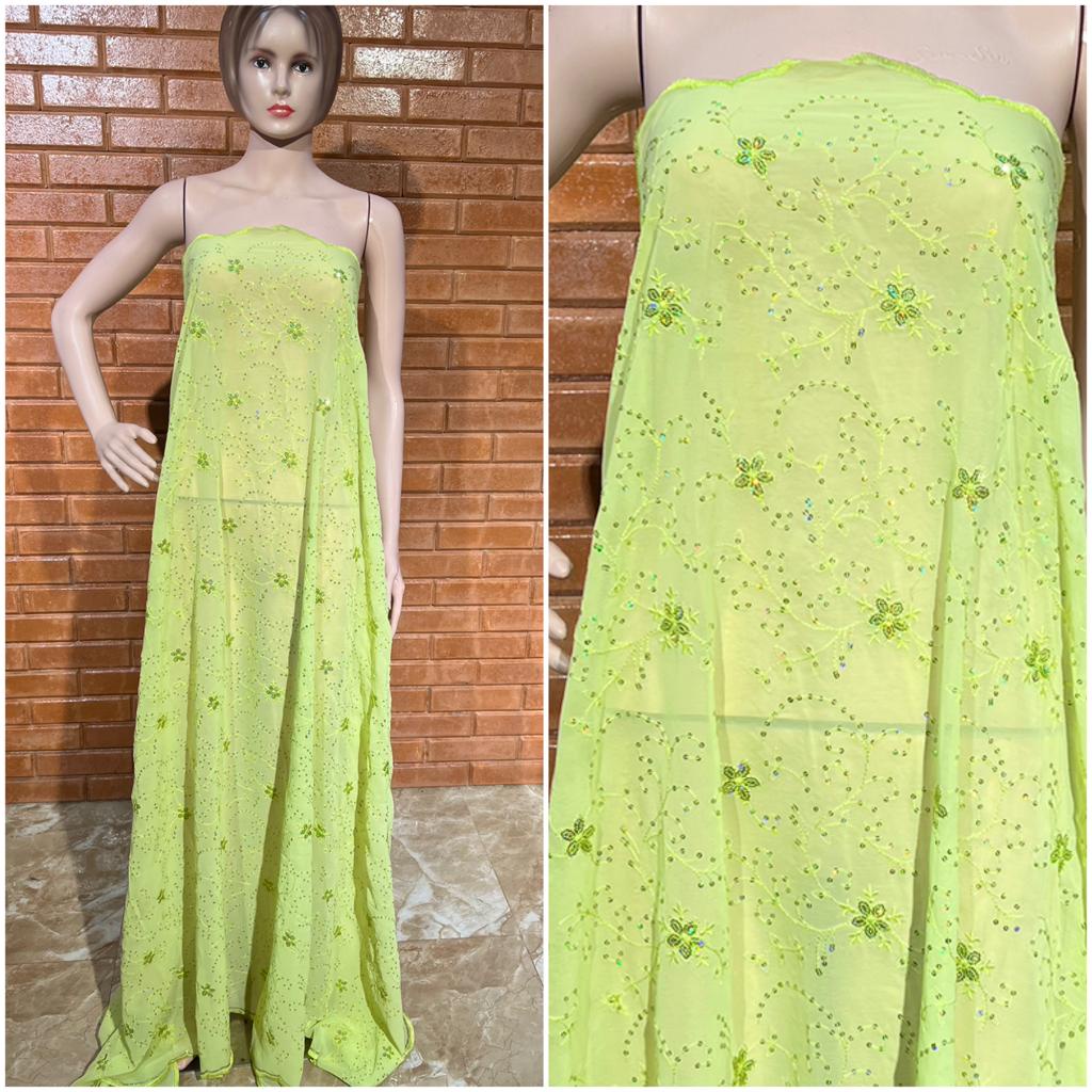 Kain sari india/bahan sari india/ cocok untuk baju Punjabi,dan sari India TERBARU