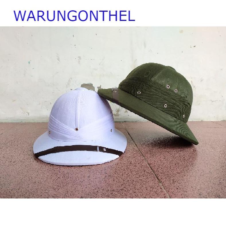 Best Produk❋ TOPI HELM SEPEDA ONTHEL - TOPI KAIN DEMANG ONTEL - TOPI HELM SEPEDA ONTA KEBO A47 ❆