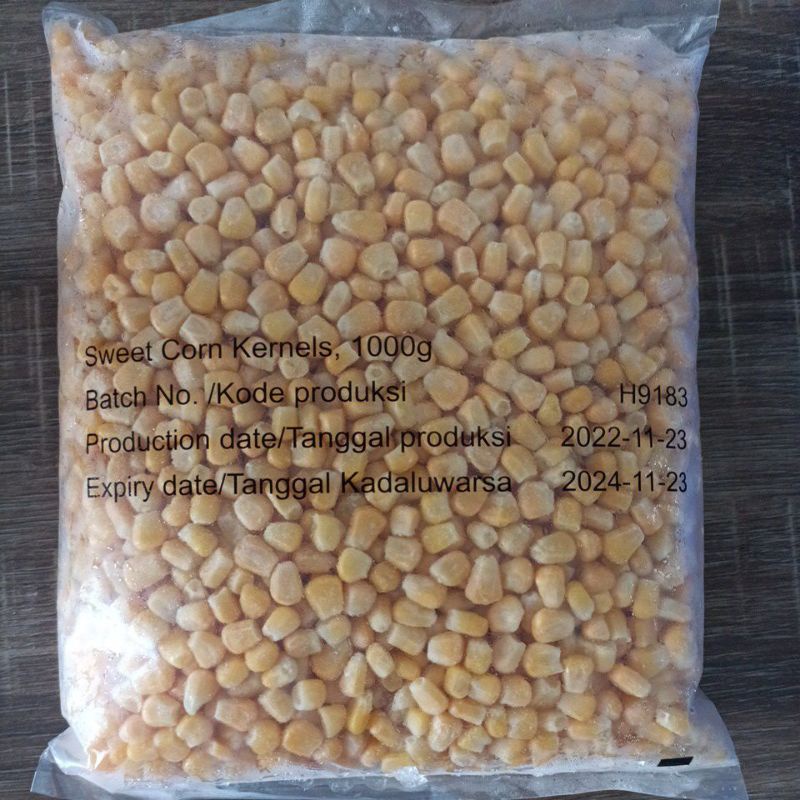 JAGUNG PIPIL MANIS FROZEN / 1KG