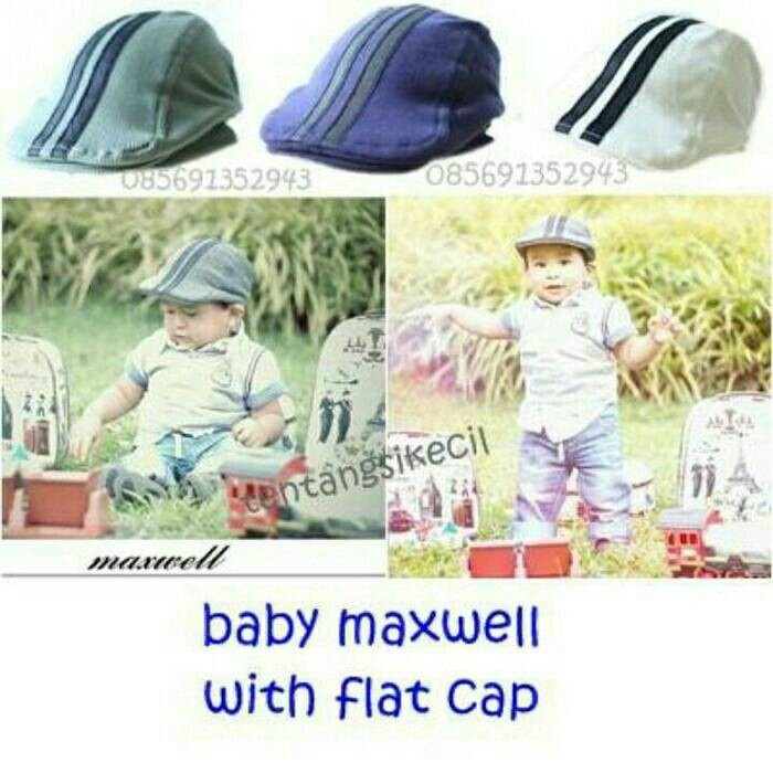 Terlaris Topi Anak Bayi /Baby Hat/ Flat Cap