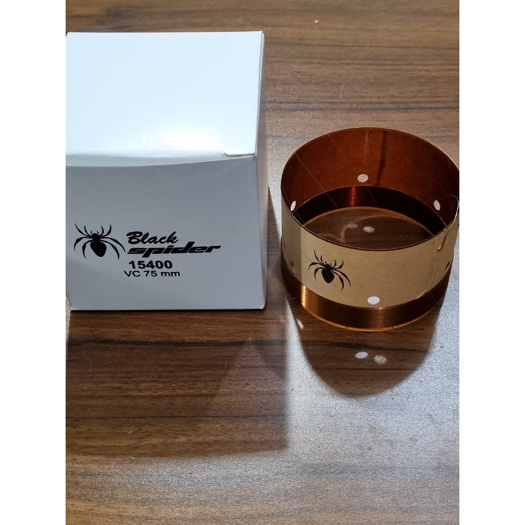 RB Spull Spul Spool Black Spider BS 15400 / Voice Coil / Spool Speaker 15 Inch Black Spider 15400