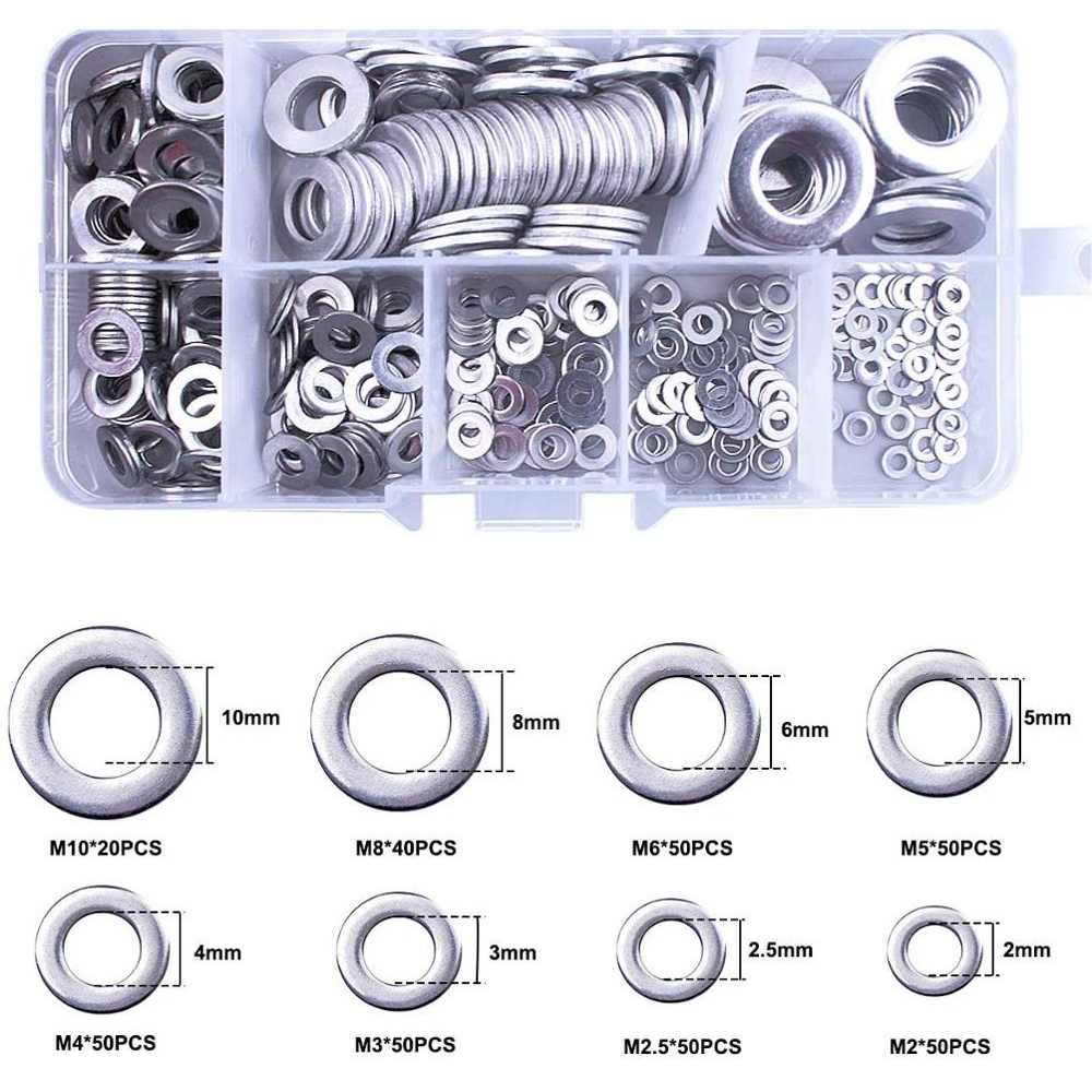 Good An Ring Baut Oli Washer Plat Stainless Steel Complete Size 360PCS - DINI25