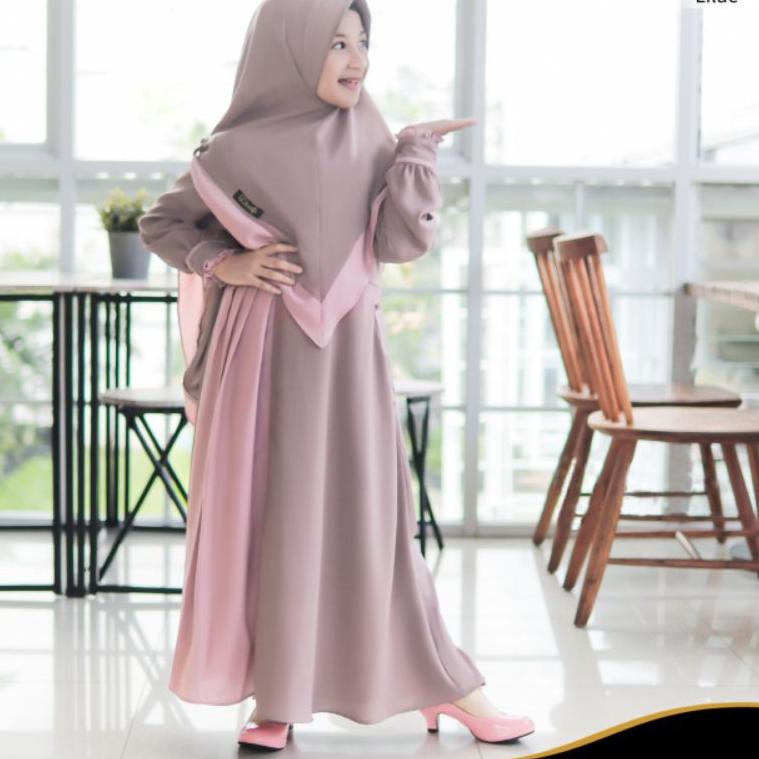 New Stock GAMIS SYAR'I ANAK & REMAJA / LOUNA SYAR'I SET HIJAB KOLEKSI TERLARIS / TERBARU 2022