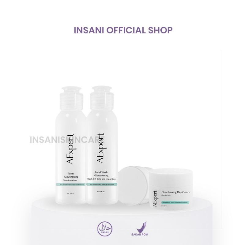 AEXPERT SKINCARE PAKET GLOW SERIES