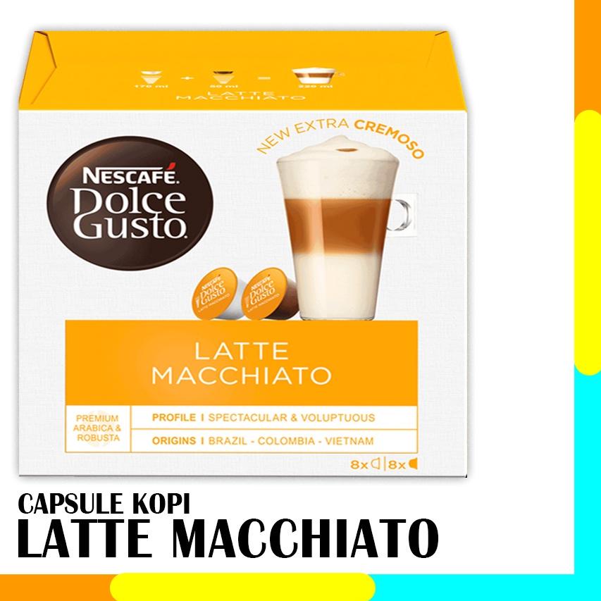 

Lagi MURAH!! Capsule NDG Nescafe Dolce Gusto Latte Macchiato 1 Box Original Nestle Grosir,...