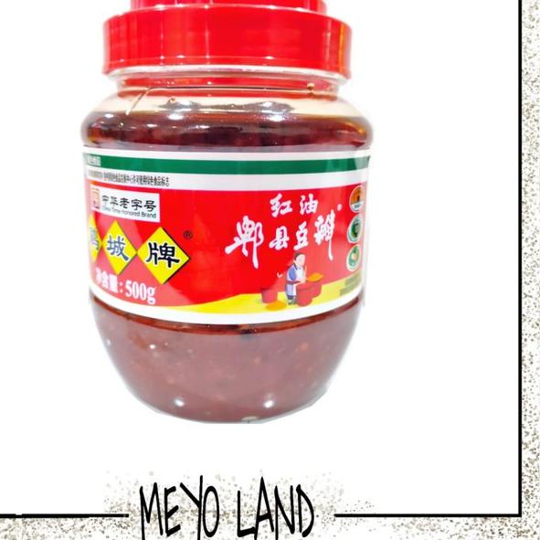 

♂ Juan Cheng Pai Pixian Broad Bean with Red Chili Oil Paste Sauce 500gr Asli BOTOL Sichuan Doubanjiang ❆