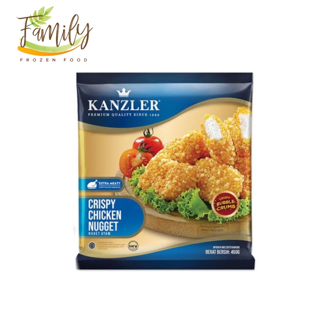 

Kanzler Crispy Chicken Nugget 450gr Frozen Food Grosir