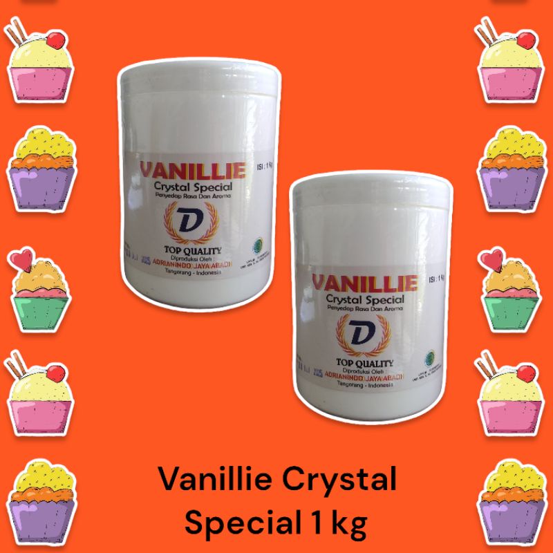 

Vanilie D Crystal Special 1 kg / Vanili, murah berkualitas