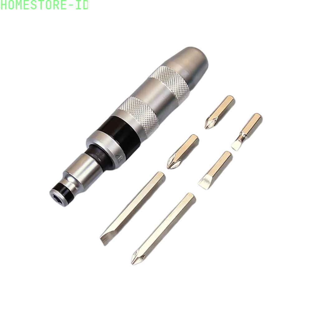 Mata Pahat Obeng Shock Impact Screw Driver Heavy Duty Serbaguna Tools Socket-Kit