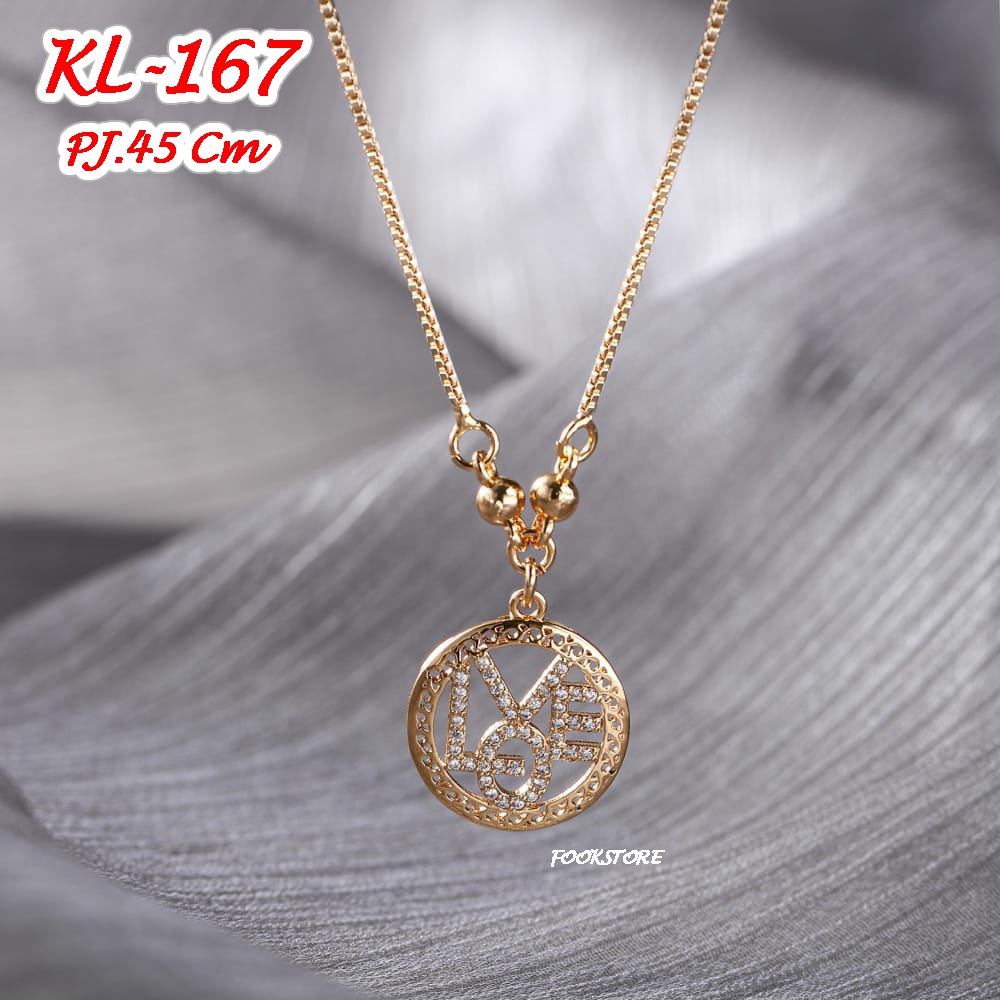 COD KALUNG WANITA Liontin KOREA MODEL BARU