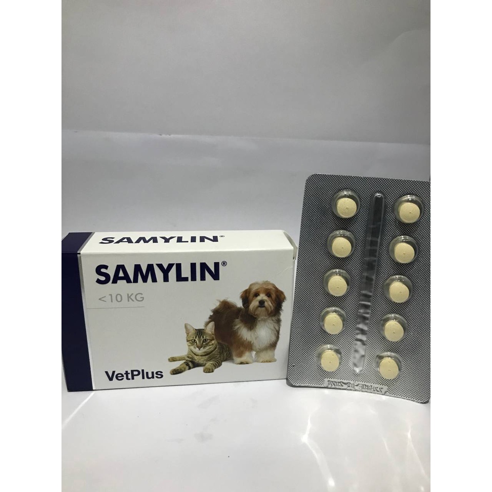 SAMYLIN SMALL BREED FOR DOG AND CAT UNDER 10KG / OBAT LIVER PER TABLET