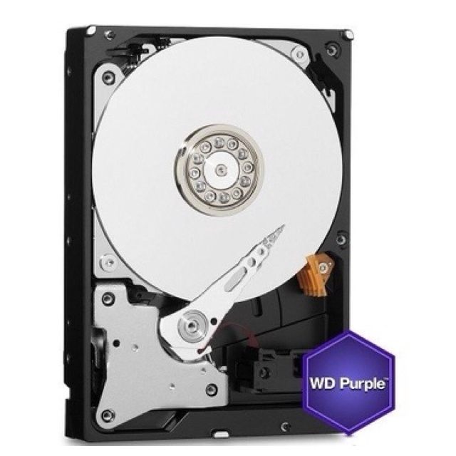 Hard Disk HDD WDC 4TB Purple Sata Khusus CCTV