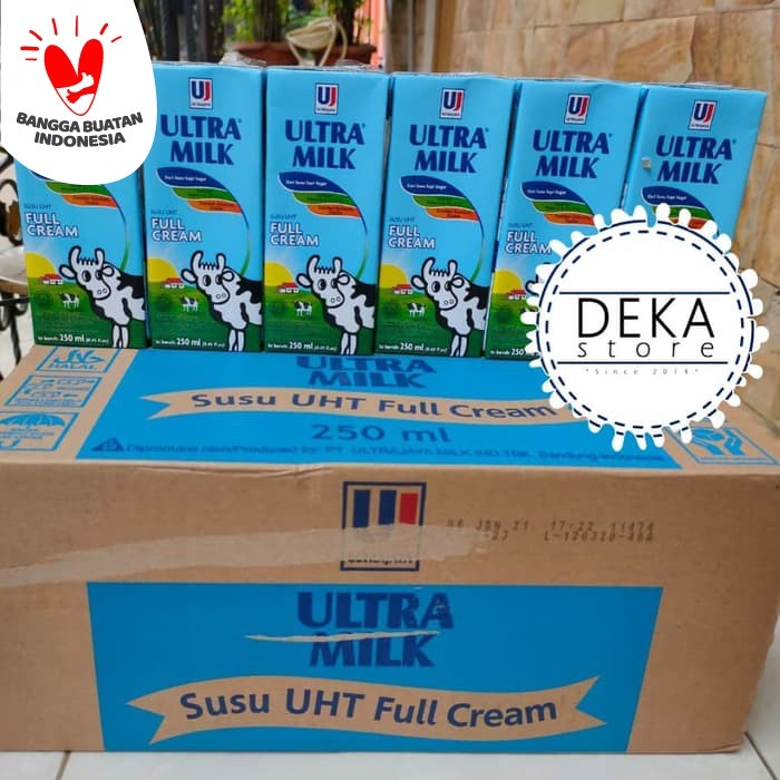 

[ COD ] Susu Ultra 250 ml - Fullcream