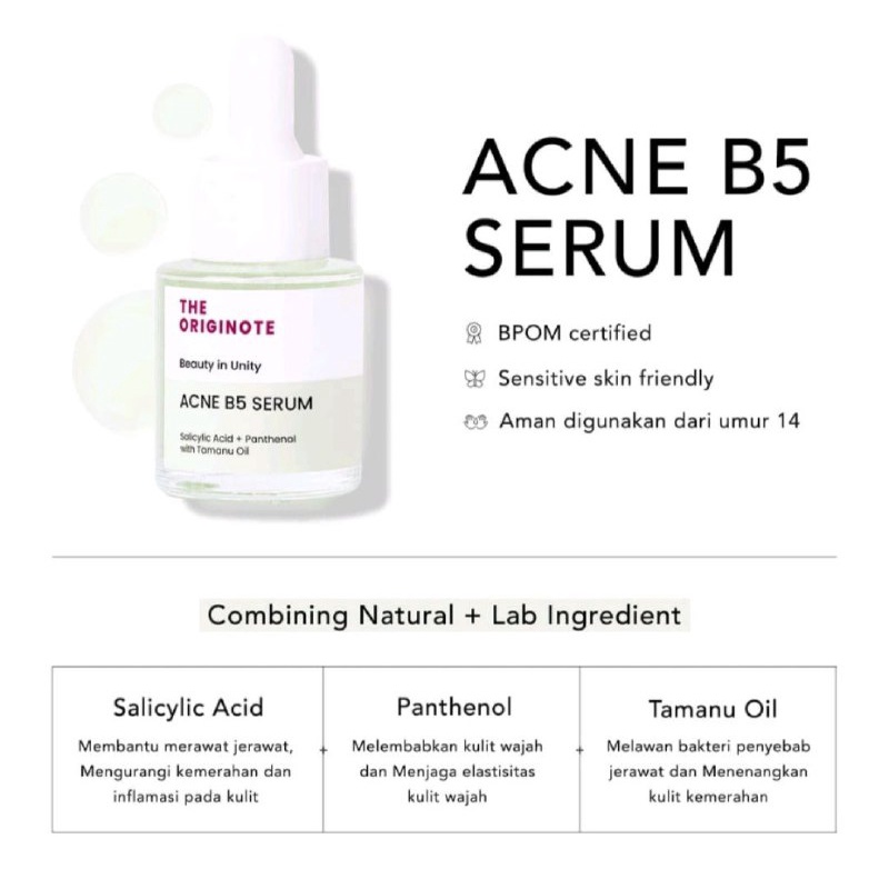 SERUM THE ORIGINOTE SERIES - SERUM MOISTURIZER SERUM WAJAH DAN EYESERUM BULU MATA