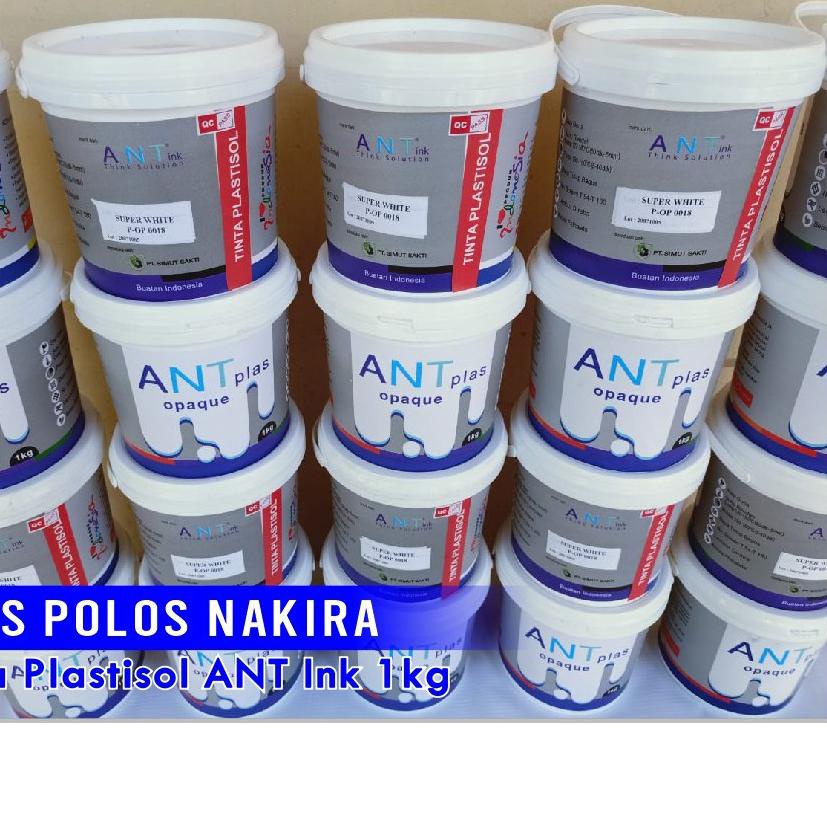 Tinta Plastisol ANT Ink / Cat Sablon Plastisol White 1 kg -  Best