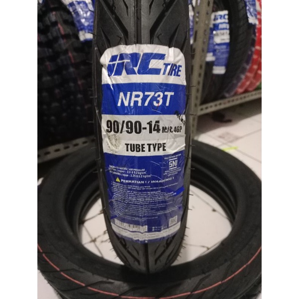 IRC 90/90-14 NR73 Ban Luar Matik Ring 14 (TUBETYPE)