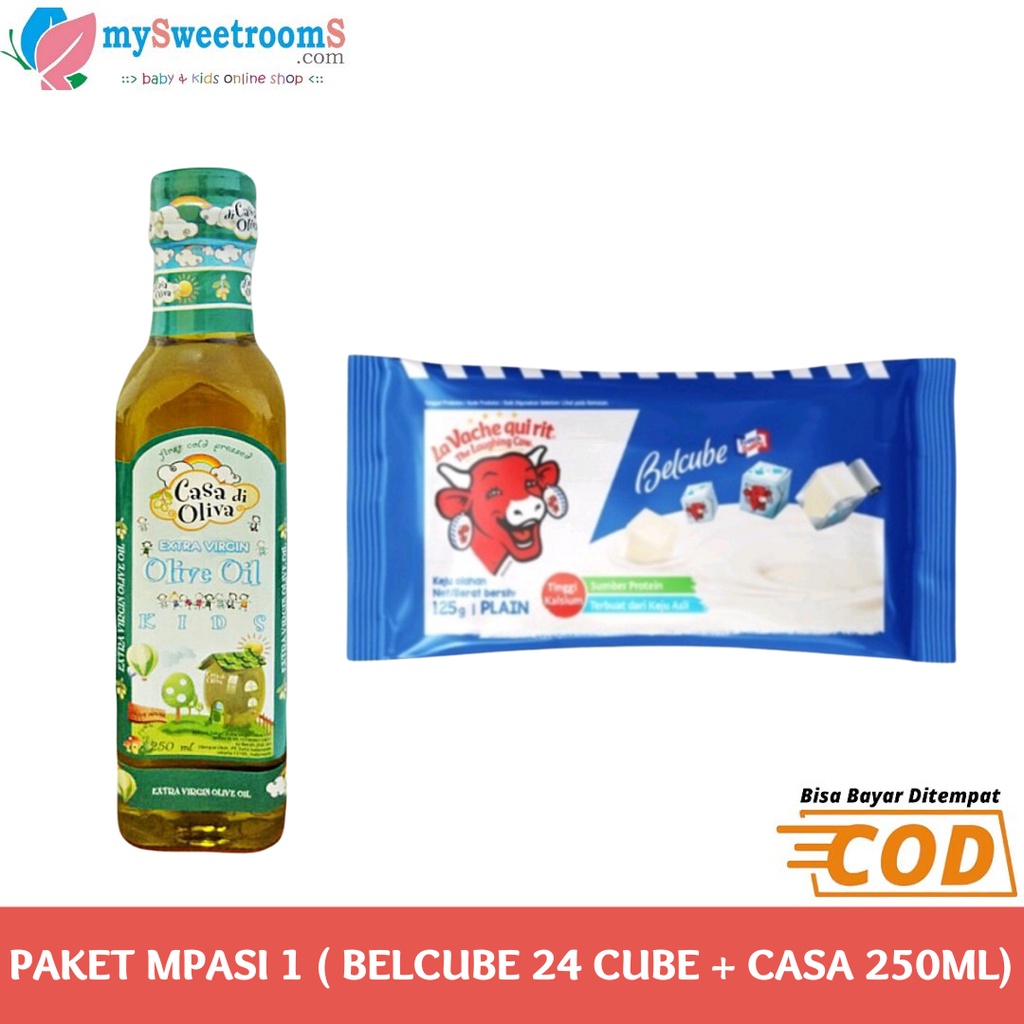 

PAKET MPASI 1 ( BELCUBE 24 CUBE + CASA 250ML ) Paket Hemat MPASI