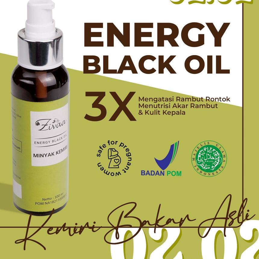 ✻ ZIVAA Minyak Kemiri Energy Black Oil Zivaa ֍
