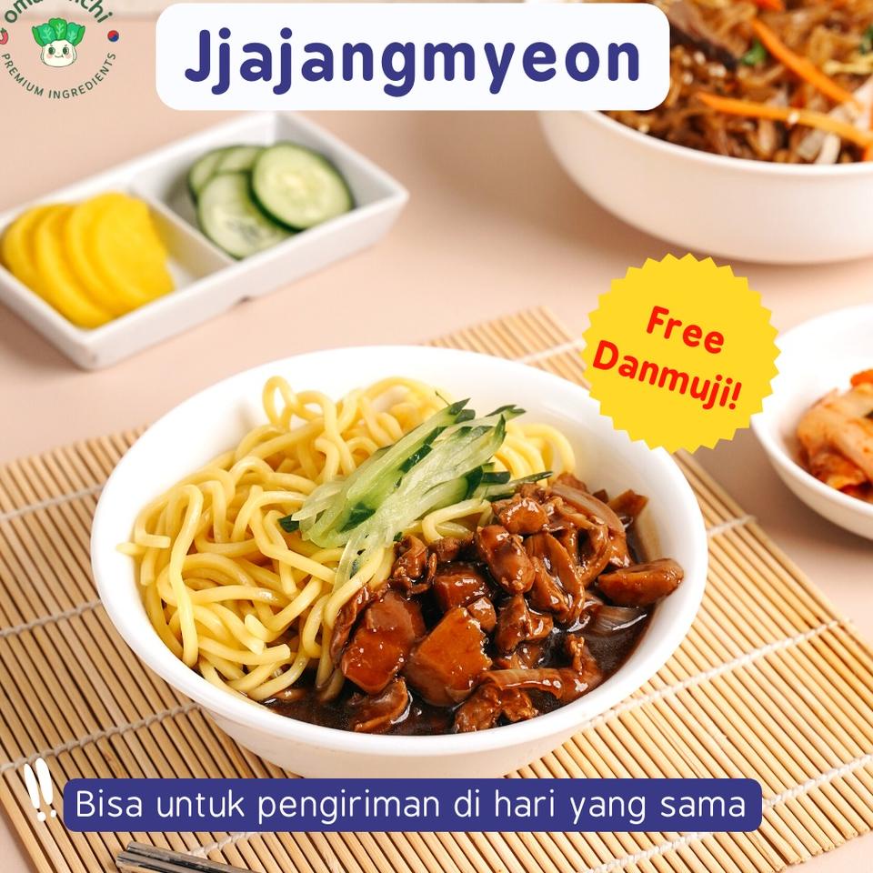 ☜ Jajangmyeon Halal/ Mie Korea dengan Saus Kedelai Hitam ✱