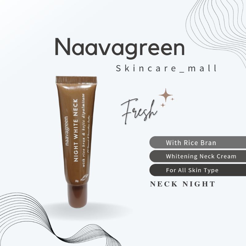 Naavagreen Krim Leher Malam Pencerah Whitening Kode NG-LM