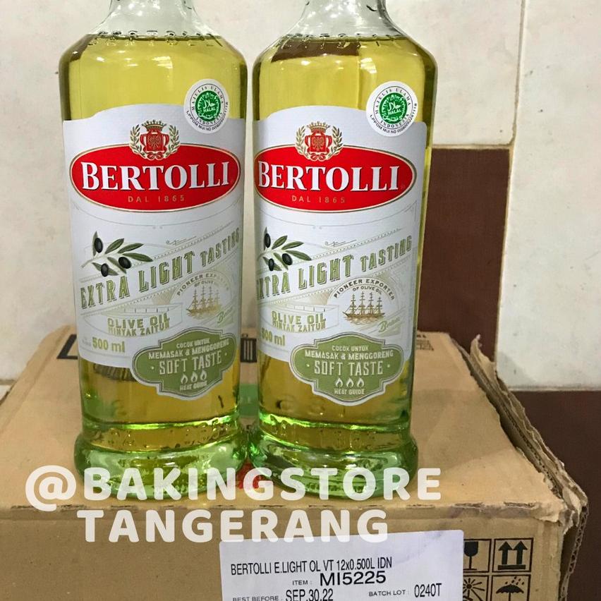 

☂ Bertolli Extra Light Olive Oil Minyak Zaitun 500 ml ✽