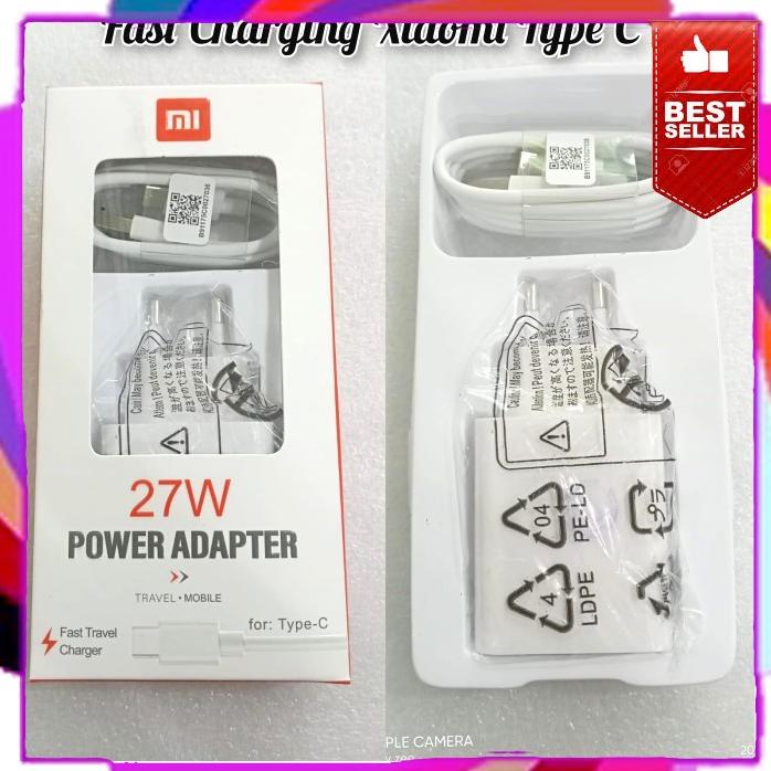 Travel Charger Xiaomi 27W Type C Fast Charging Power Adapter Xiaomi