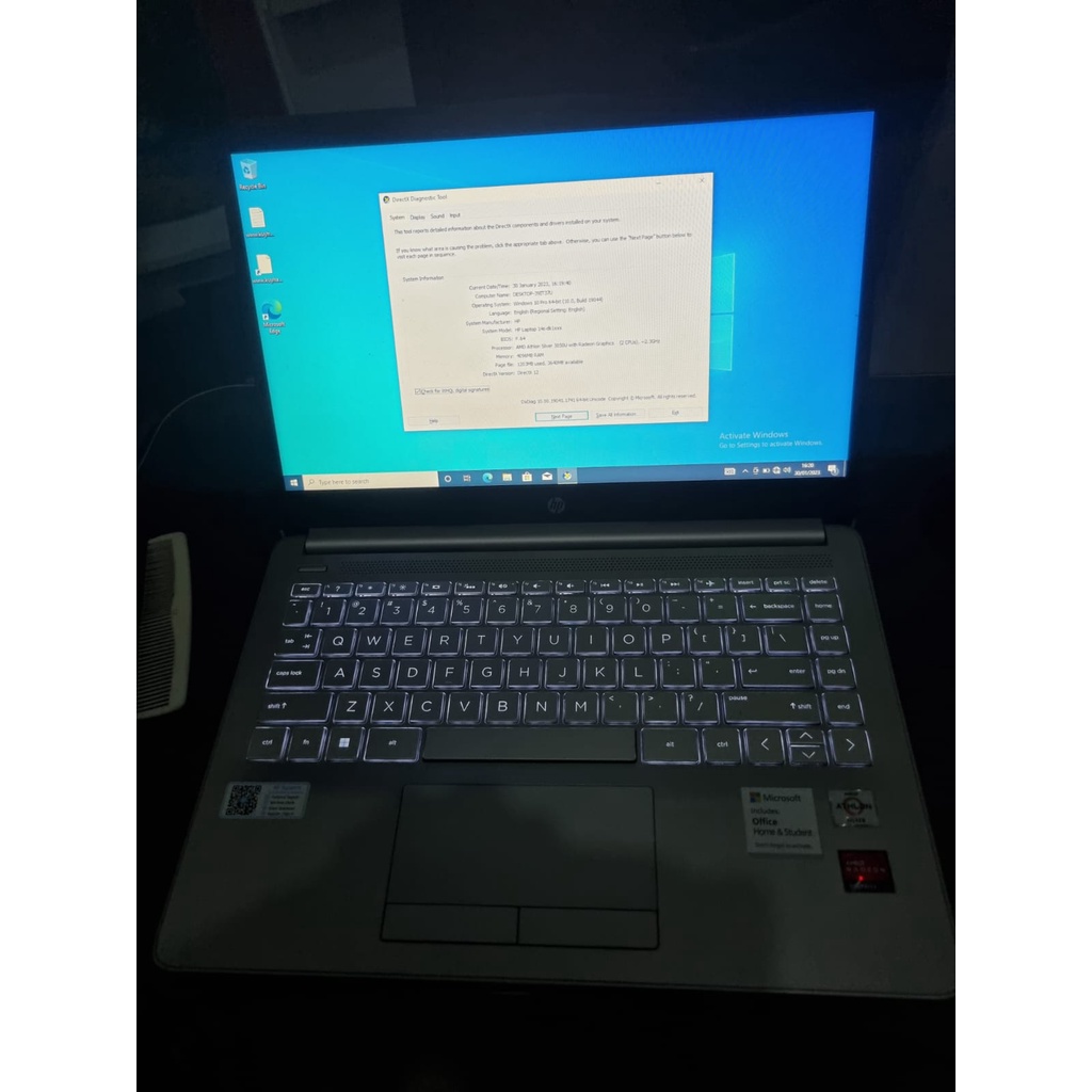 Laptop HP 14s-dk1524AU