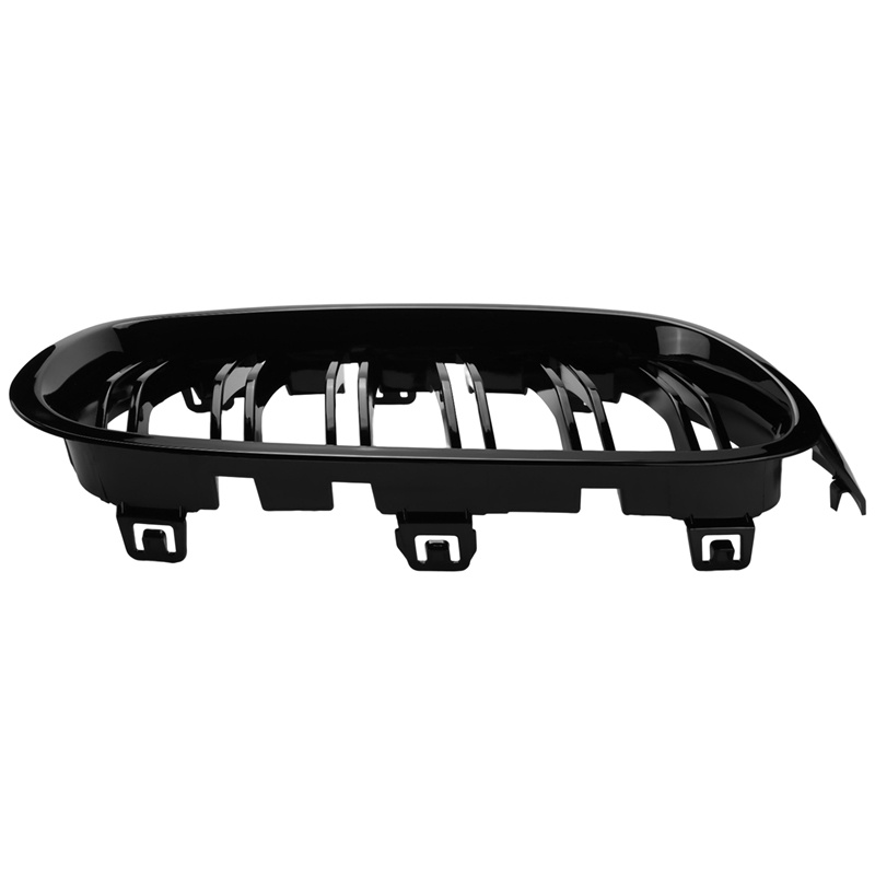 Grill Panggangan Ginjal Depan Mobil Hitam Gloss Untuk-BMW 3seri F30 F31 F35 2012-2018