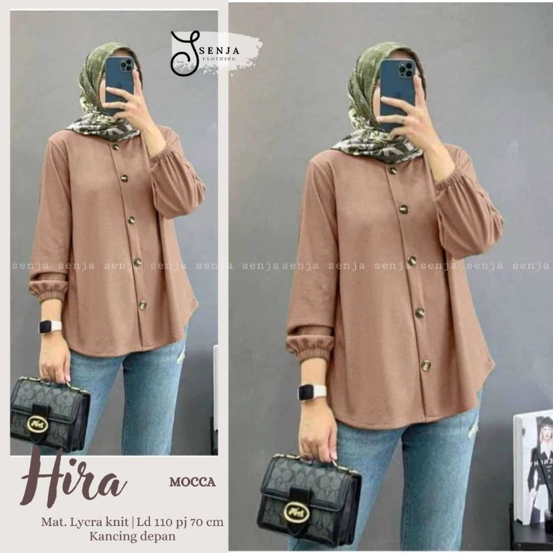 HIRA Blouse Lycra Knit LD 110 XXL