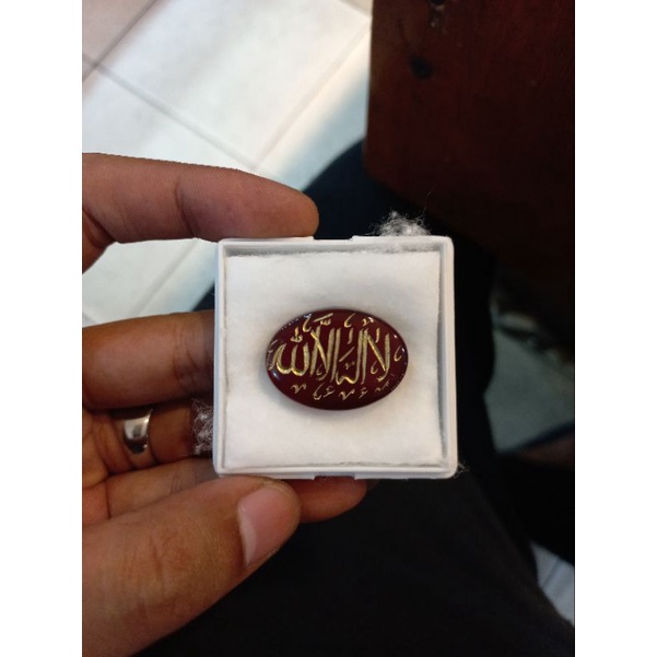 Natural Akik yaman ukir HQ