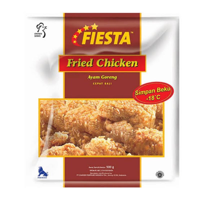 

Fiesta Fried Chicken Ayam Goreng lapis tepung (500 gr)