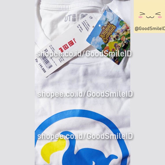 NEW ORIGINAL UT Animal Crossing Kaos Lengan Pendek T-Shirt Pria UNIQLO