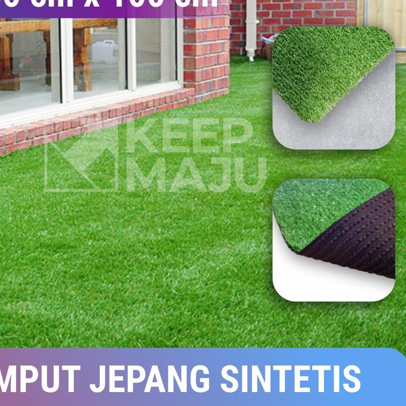 ☄ KEEPMAJU rumput sintetis / rumput sintetis untuk taman / Rumput Sintetis Rumput Sintetis Murah cm 