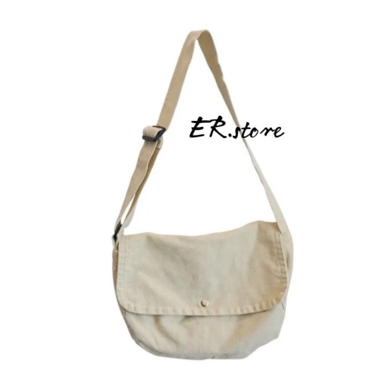 SLINGBAG CANVAS CLASSIC TAS SELEMPANG UNISEK  PRIA/WANITA