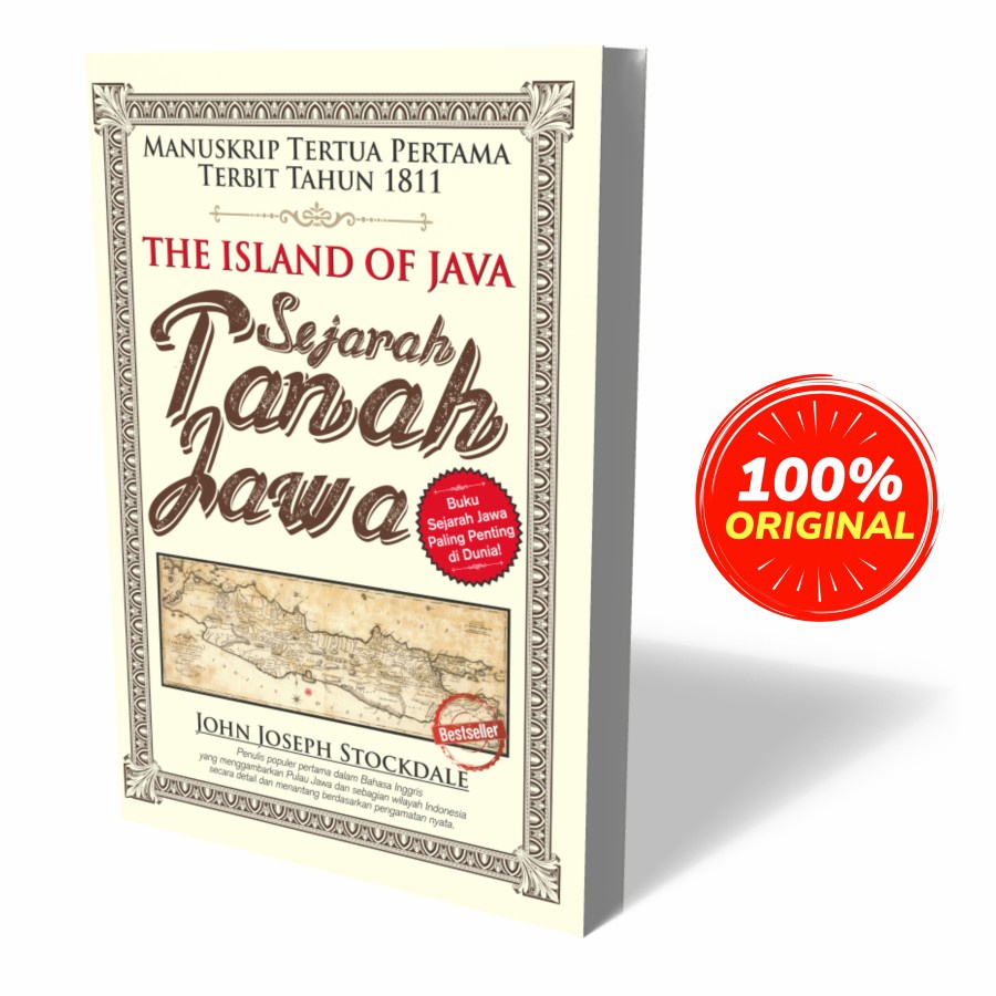 Buku The Island Of Java Sejarah Tanah Jawa - John Joseph Stockdale
