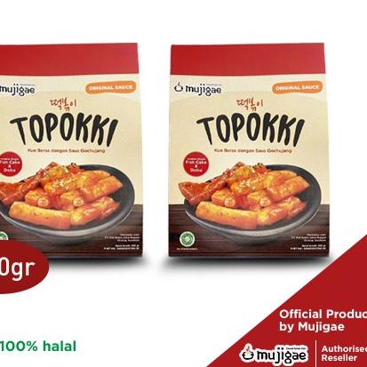

♗ PAKET ISI 2 - Mujigae Topokki 300 gr / Teokbokki Instan / Tokpoki / Tteokbokki / Topoki ✾