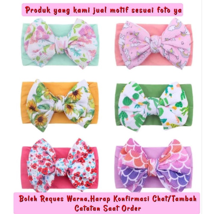 BANDANA BAYI NILON ELASTIS / BANDANA BAYI IMPORT PREMIUM