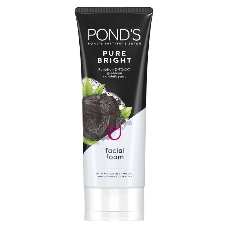 Pond's Pure Bright Facial Foam 100g Twinpack