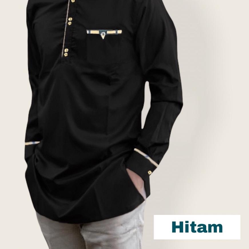 ☇ BAJU KOKO RAJA TOJIRO - BAJU KOKO PRIA MUSLIM LENGAN PANJANG - BAJU KOKO BAHAN KATUN PREMIUM MURAH