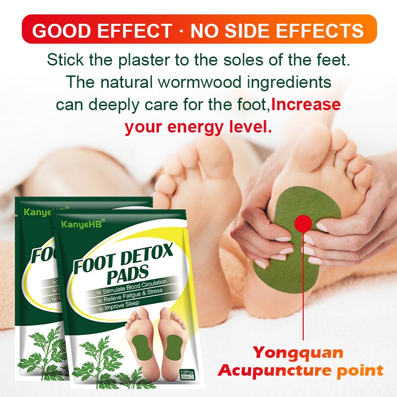 (COD) 1 Pack Koyo Kaki Detox Racun Toksin Detok Kaki Jahe Foot Pads - Bukan Kinoki