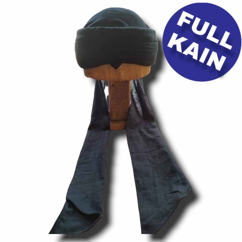 iket sorban praktis FULL KAIN ekor 2 peci habib habaib bendo iket kopeah peci keren Iket sunda D