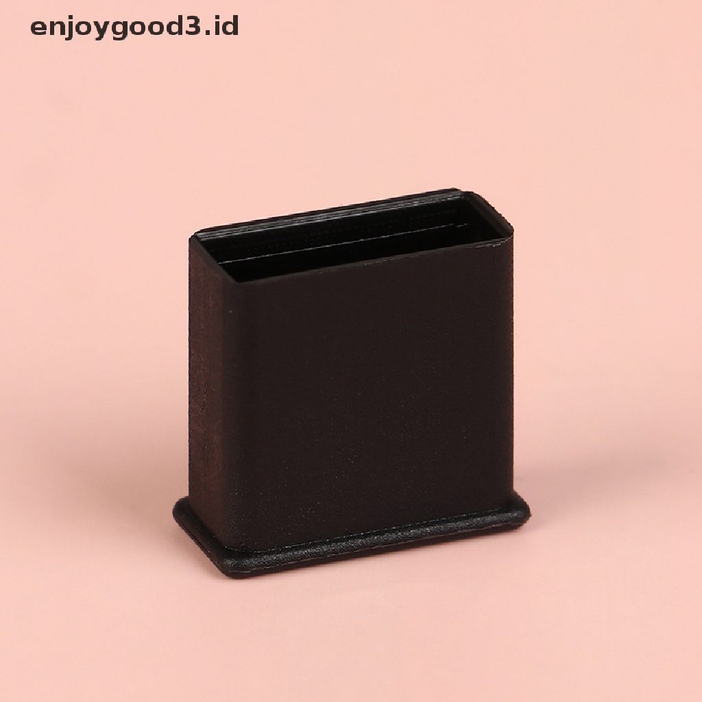 【 Rready Stock 】 10Pcs USB Anti-Dust Cover Protector Lid Black Translucent Plastic Dust Plugs （ ID ）