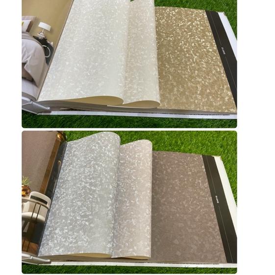 Update Hari Ini Wallpaper Dinding Polos Metalik Cream Abu Gold Emas Coklat