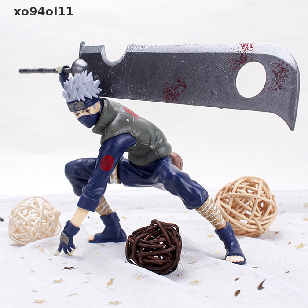 Xo Anime Naruto Hatake Kakashi Figure Aksesoris Action Figure Model Mainan Boneka OL