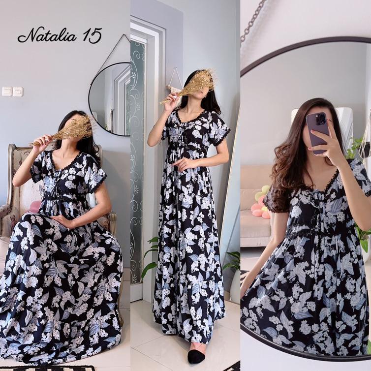 ☑ Daster arab FAIRUZ NATALIA Original Dress Rayon super Klok Best Seller ♬