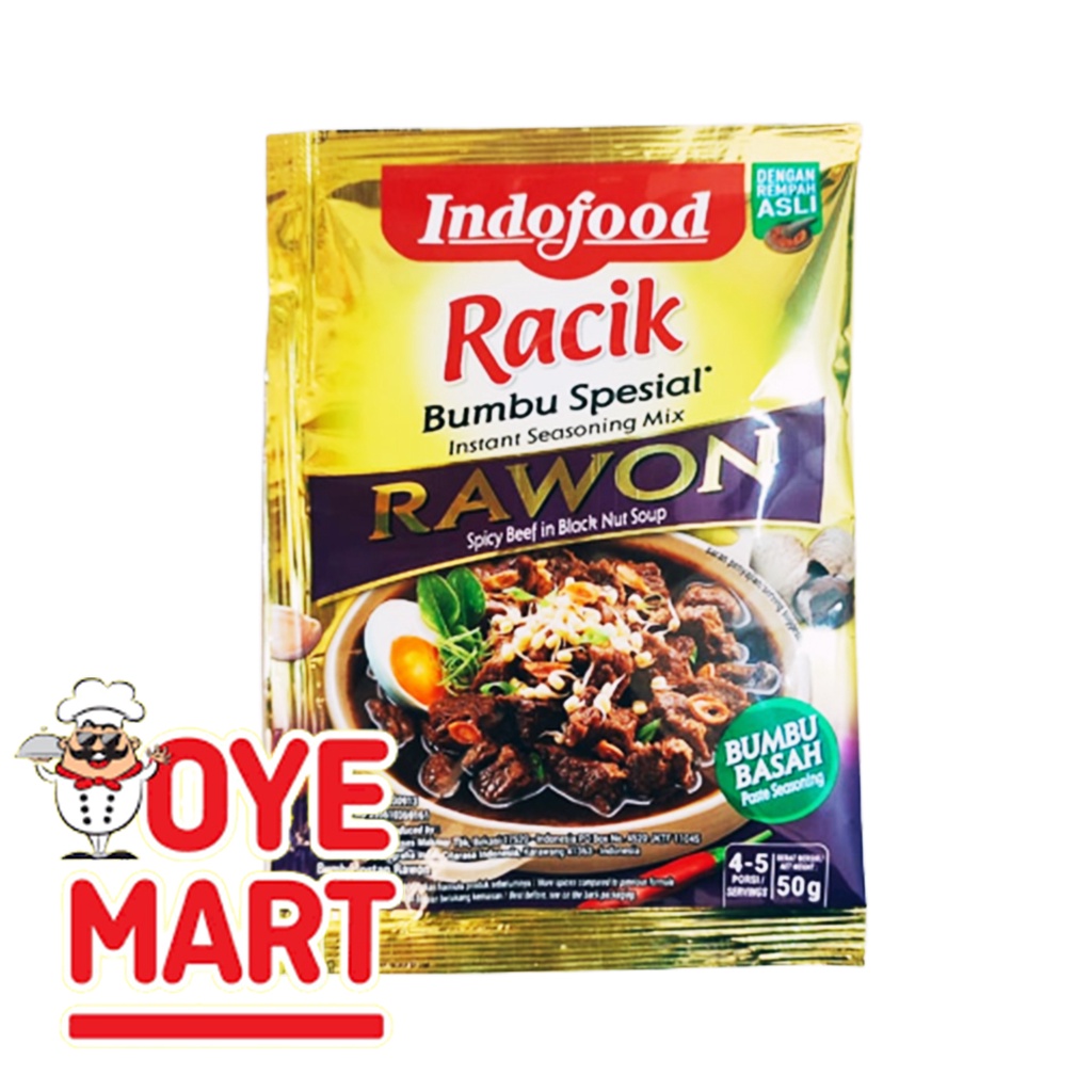 INDOFOOD RACIK BUMBU SPESIAL RAWON 50GR BUMBU INSTAN