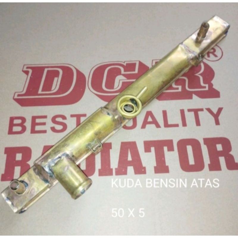 Upper Tank KUDA BENSIN LIS Tangki Radiator Kuningan Atas